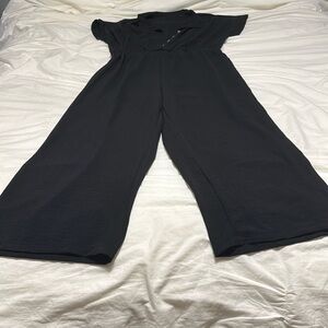 Black XL romper
